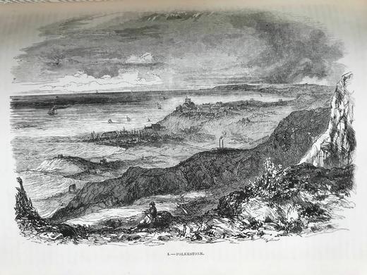 约19世纪后期 大英帝国风光图集（卷2） 百余幅精美版画插图 真皮精装16开 商品图9