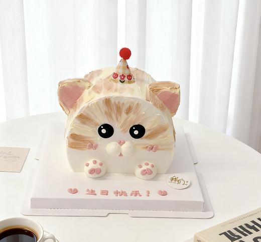 多款式~立体喵星人三花猫卡通蛋糕-低糖处理无添加 商品图2