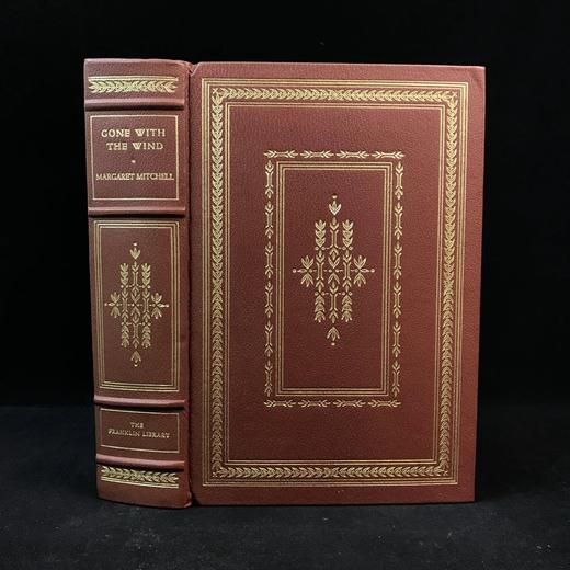 限量版！玛格丽特・米切尔《飘》配插图 富兰克林图书馆豪华皮装本 商品图0