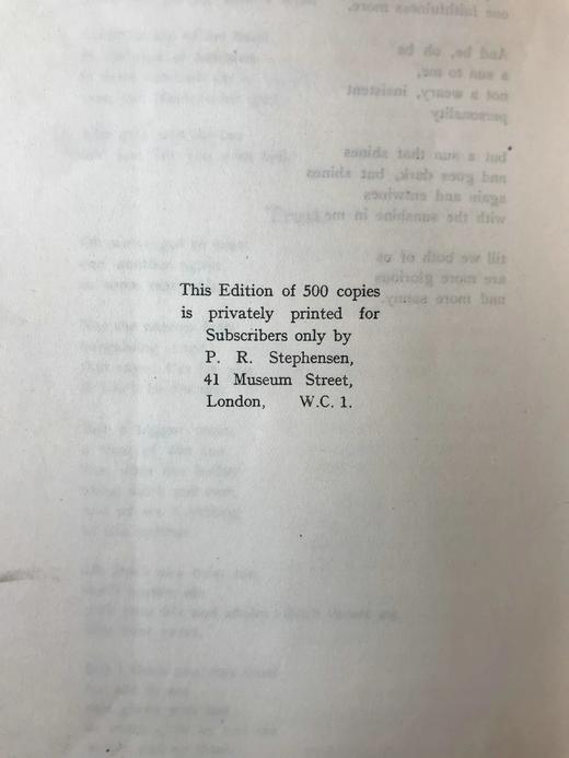 限量签名本！1929年 D.H.劳伦斯《三色堇》 1幅肖像插图 平装大32开 商品图10