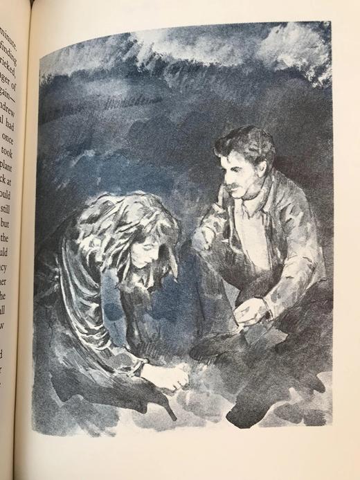 限量版！弗吉尼亚・伍尔夫《到灯塔去》 配插图 富兰克林图书馆豪华皮装本 商品图8