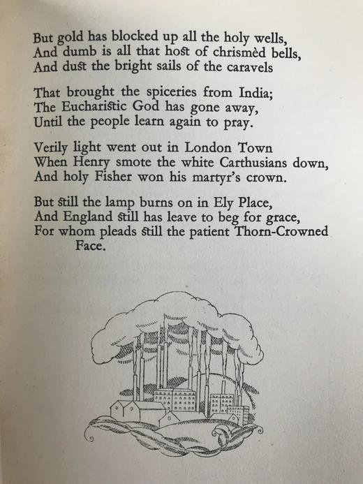 约翰·奥斯丁插图 1925年诗歌佳作选 布面精装32开 商品图6