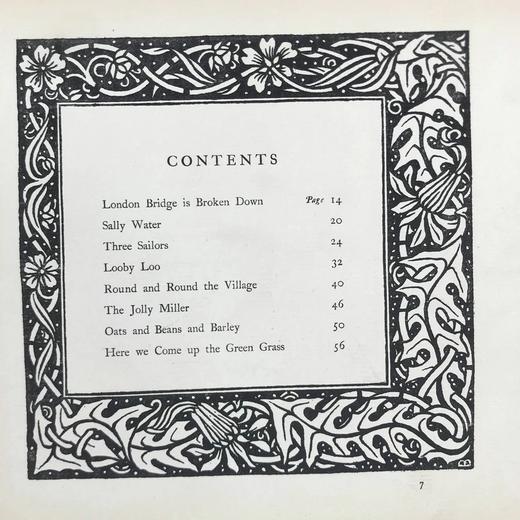 1894年 儿童歌唱游戏乐谱集 70页精美插图 布面精装18开 商品图3