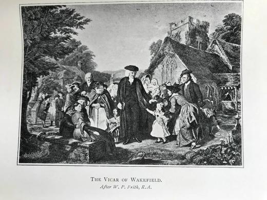 1907年 伟大的英国诗人们 33幅插图 漆布精装32开 商品图5