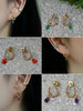 SpoiledBrat Jewelry新年礼物 幸运马蹄 彩色宝石小耳钉 商品缩略图0