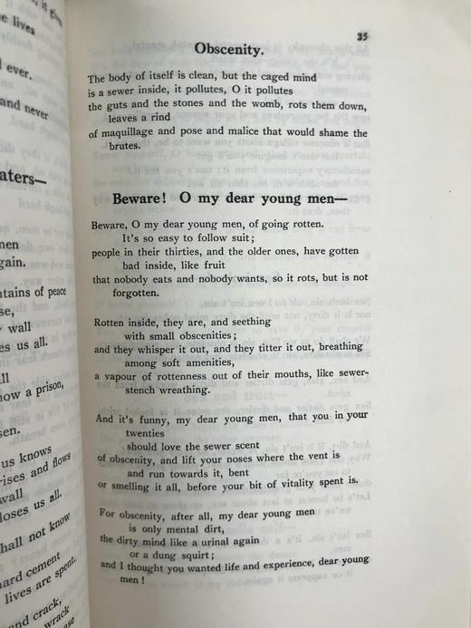 限量签名本！1929年 D.H.劳伦斯《三色堇》 1幅肖像插图 平装大32开 商品图9