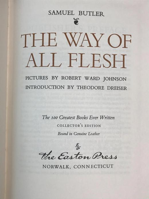 塞缪尔・巴特勒《众生之路》 配多幅精美插图 豪华皮装 商品图2