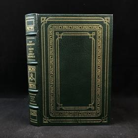 签名首版！雷・布拉德伯里《死亡是孤独的行当》 富兰克林图书馆豪华皮装本