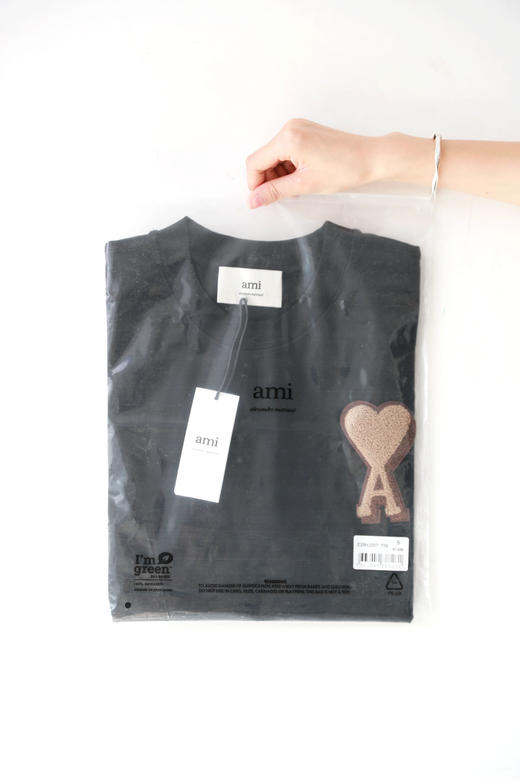 贴布毛巾绣花tee，巨好穿的基础款。宽松设计圆领全棉t恤E011058 商品图11