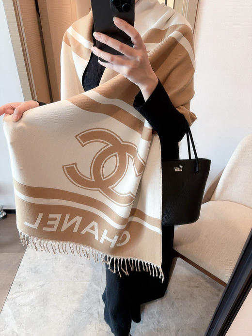秋冬特惠💰150 香奈儿围巾 女神及日常都非常好搭配的款 商品图2