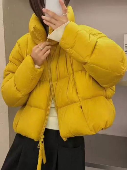 【YW】无忧购50%绒小辣椒羽绒服女短款小个子立领面包服加厚外套8557（现货48小时内发货） 商品图2