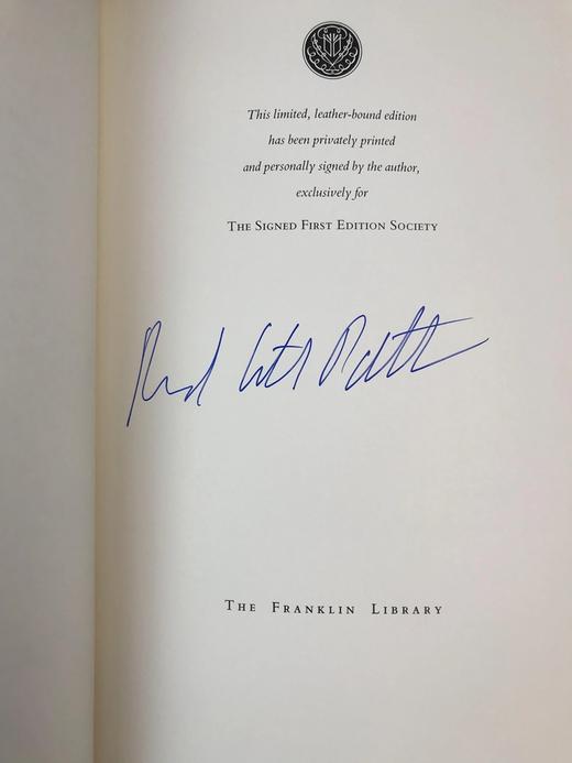 签名首版！理查德・诺斯・帕特森《黑夫人》 富兰克林图书馆豪华皮装本 商品图2