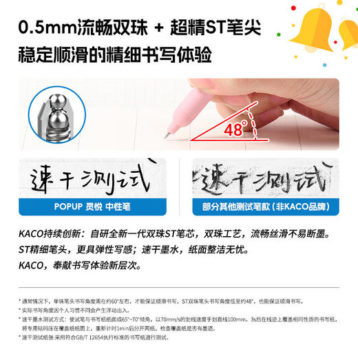 【好运连连】KACO灵悦POPUP马年限定中性笔 商品图4