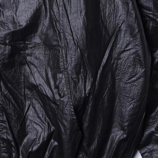 25208SDSA秋冬新款痞帅男装褶皱下摆松紧设计拉链立领连帽夹克外套百搭 商品图3