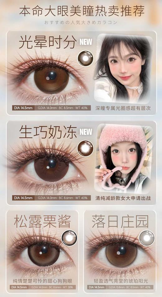 honeyegg 正品半年抛68/副78/2副118/3副158/5副,最高度数1000 商品图2