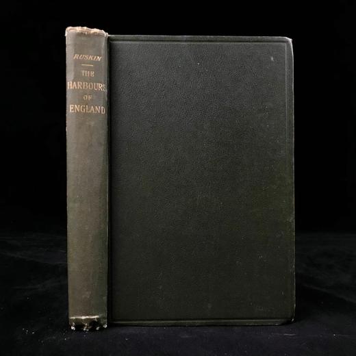 1895年 罗斯金《英国的港口》 透纳13幅插图 漆布精装32开 商品图0