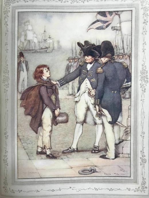 含一枚非常漂亮藏书票工坊特装本！约20世纪早期 盖斯凯尔夫人《克兰福德》 著名女艺术家伊夫林·保罗24幅彩色插图 全真皮精装32开 商品图7