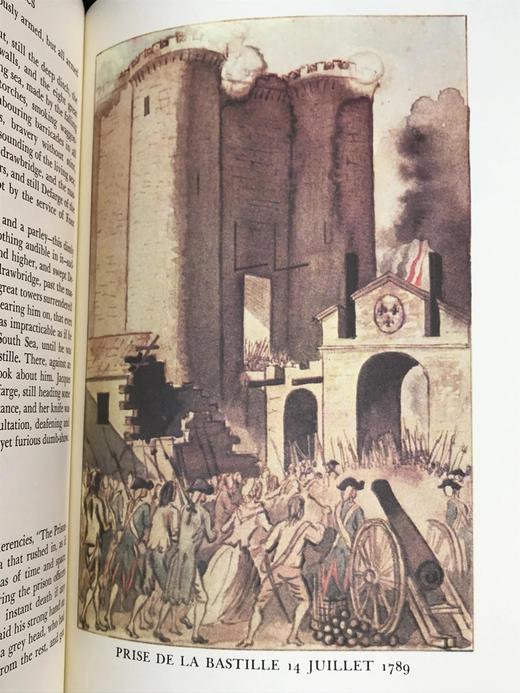 查尔斯・狄更斯《双城记》 配多幅精美彩色插图 豪华皮装 商品图5