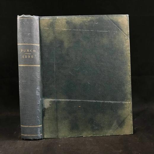 1896年 英国讽刺漫画杂志《笨拙》 数百幅插图 漆布精装16开 商品图0