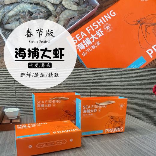 厄瓜多尔白虾 海捕大虾，每箱净重约3.4斤，鲜甜Q弹肉质紧致，富含蛋白质和氨基酸，健康减脂优质食材～ 商品图2