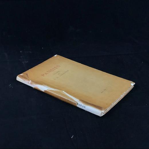 限量签名本！1929年 D.H.劳伦斯《三色堇》 1幅肖像插图 平装大32开 商品图1