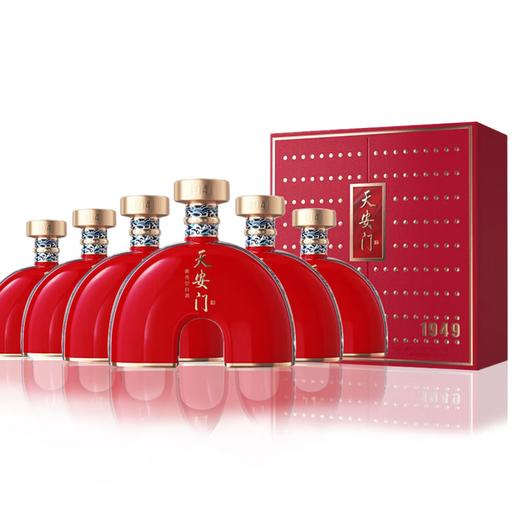 【经典礼赠】2023-2024年 天安门凯旋门1949 酱香型白酒 53度 500ml单瓶 500ml*6瓶原箱 商品图0