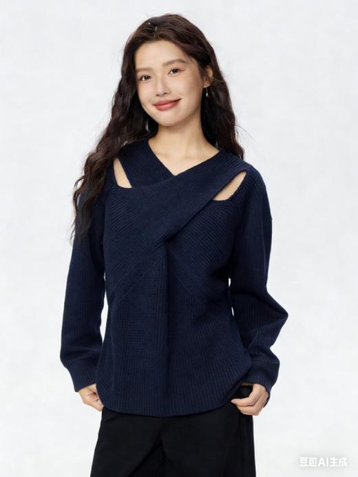 佐丹奴女装25秋冬长袖新款针织衫13355715 商品图1