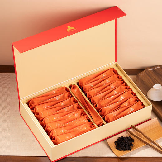 誉丰国心 大师甄选 马到成功 大红袍礼盒，一口喝到岩谷花香 商品图4