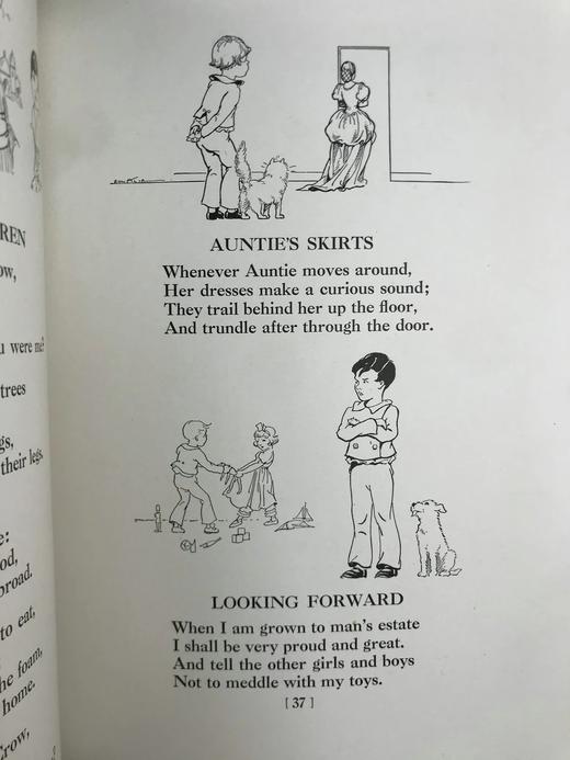 1929年 史蒂文森《童诗花园》 尤拉莉精美彩色插图 精装16开 商品图14