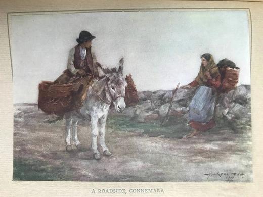 1912年 爱尔兰生活的惬意时光 16幅彩色手工贴图 漆布精装32开 商品图10