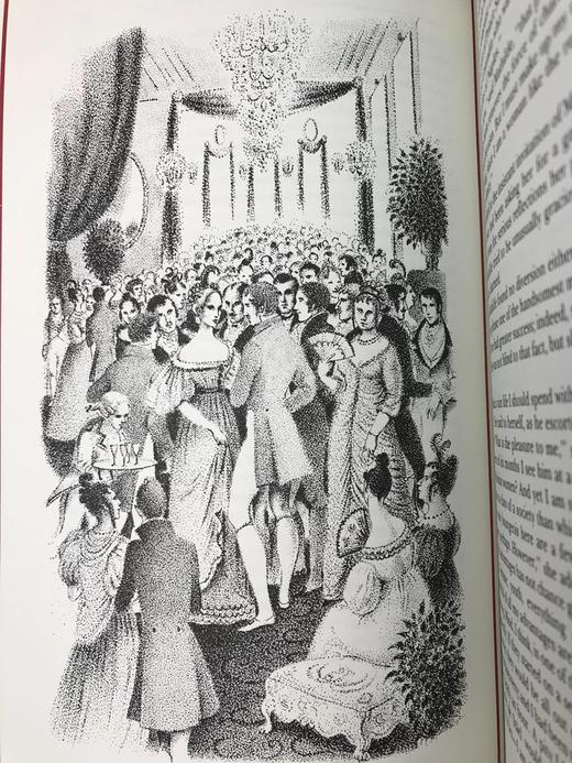 限量版！含藏书票 司汤达《红与黑》 配插图 富兰克林图书馆豪华皮装本 商品图12