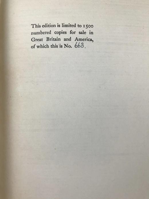 限量1500册 1928年 阿拉伯爱情故事《三件礼物》 5幅彩色铜版画插图 精装大32开 商品图2