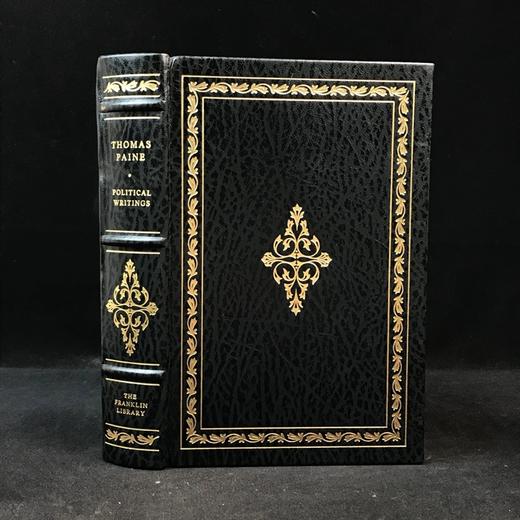 限量版！含藏书票 托马斯・潘恩《托马斯・潘恩政治文选》富兰克林图书馆豪华皮装本 商品图0