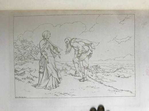 1892年 霍桑《红字》 12幅插图 布面精装32开 商品图10