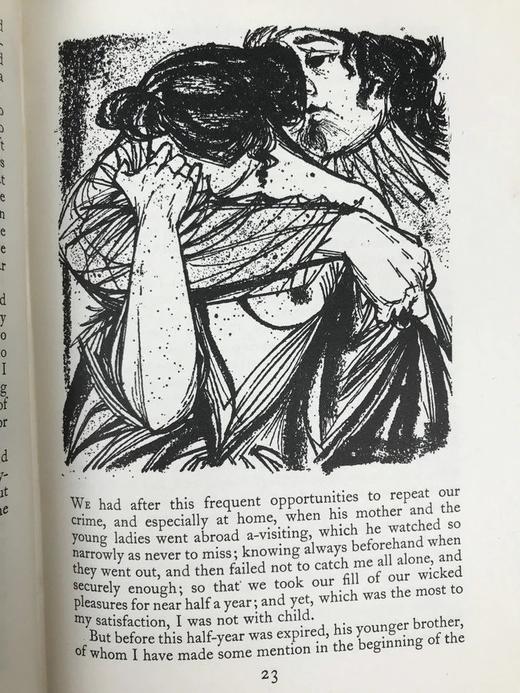 1954年 笛福《摩尔·弗兰德斯》 奈杰尔·兰伯恩插图 精装大32开 商品图10