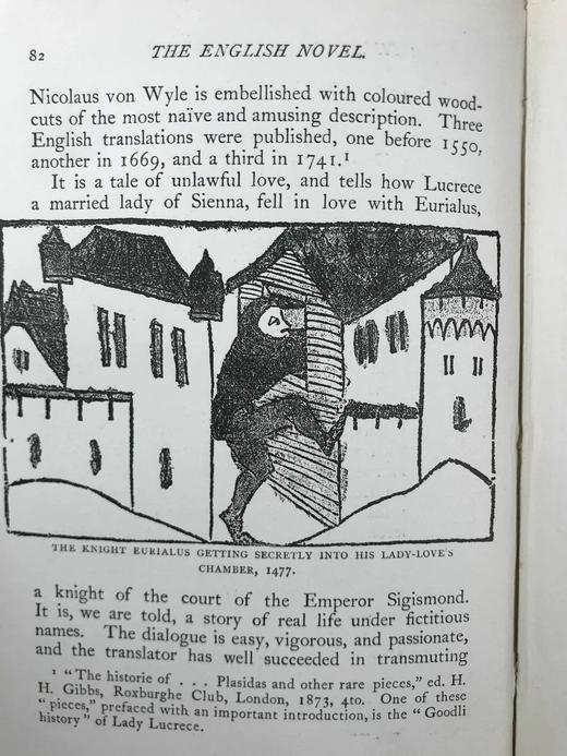 1901年 莎士比亚时代的英国小说 57幅插图 漆布精装32开 商品图13