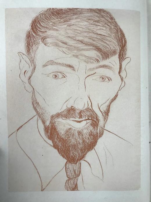 限量签名本！1929年 D.H.劳伦斯《三色堇》 1幅肖像插图 平装大32开 商品图3