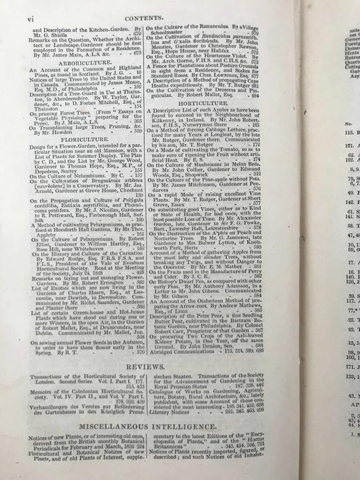 1832年 园丁杂志 近百幅版画插图 漆布脊精装大32开 商品图4