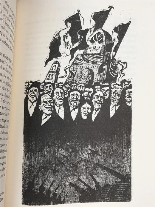 限量版！伊尼亚齐奥・西洛内《面包与酒》 配插图 富兰克林图书馆豪华皮装本 商品图5