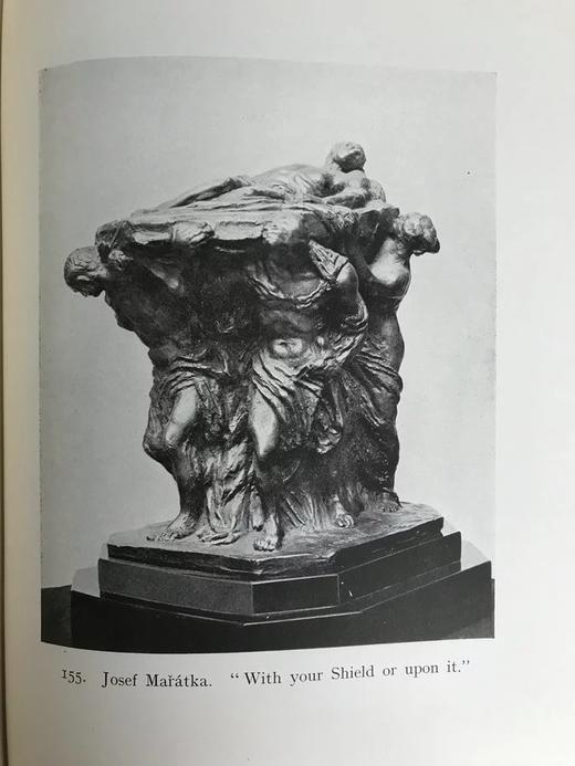 1924年 捷克艺术图集 203幅插图 精装16开 商品图8