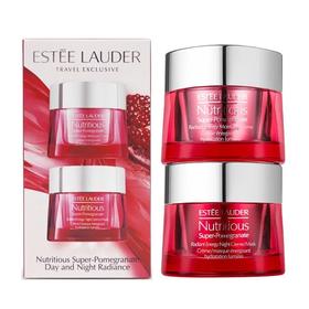 Estee Lauder雅诗兰黛红石榴补水保湿护理套装女 日霜50ml+晚霜50ml护肤套装