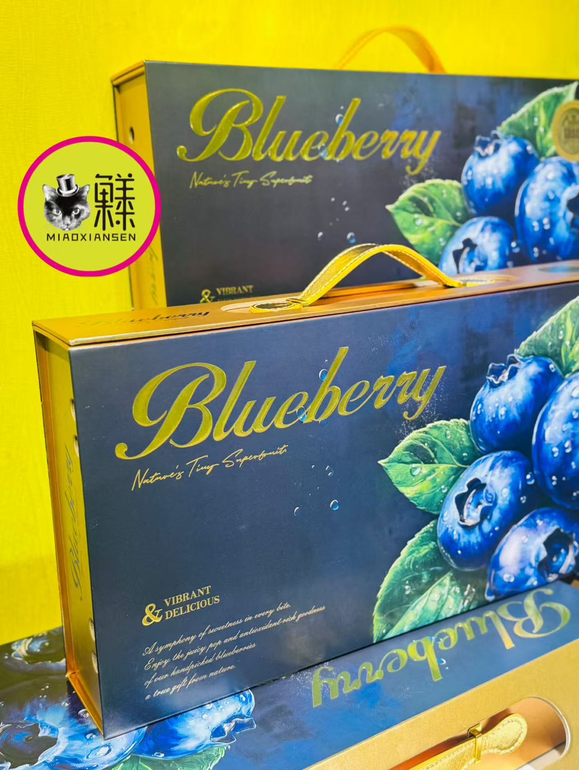 【出口级】喵眼金标蓝莓王高端礼盒💝22 MM+花香蓝莓200克×4盒
