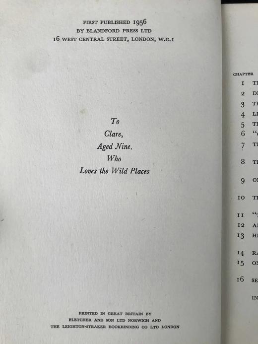 1956年 戴伊《它们行走于野外》 16幅彩色9幅黑白插图 精装大32开 商品图4