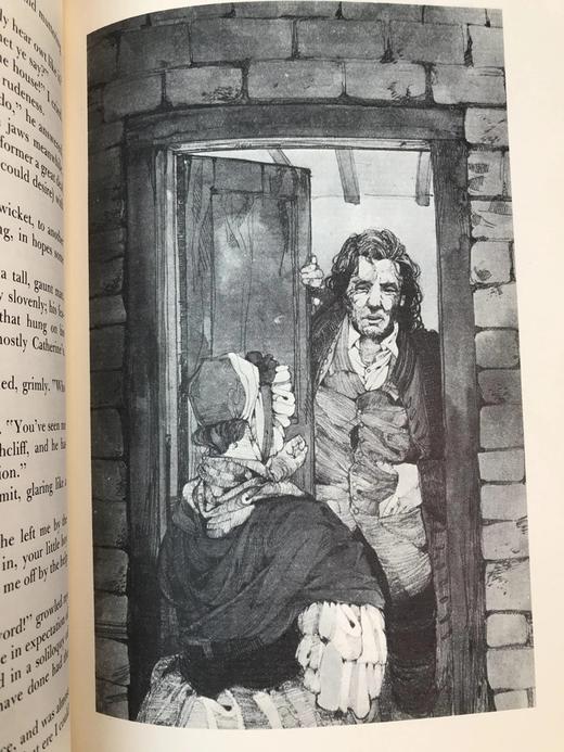 限量版！艾米莉・勃朗特《呼啸山庄》配插图 富兰克林图书馆豪华皮装本 商品图9