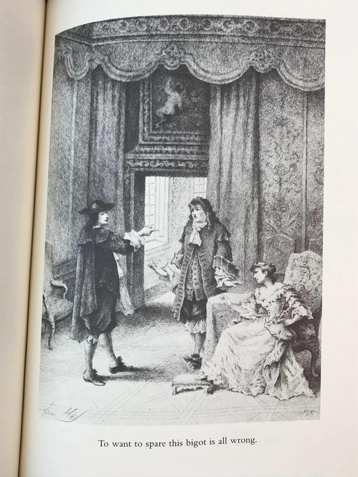 限量版！含藏书票 莫里哀《莫里哀七部剧作》 配插图 富兰克林图书馆豪华皮装本 商品图12