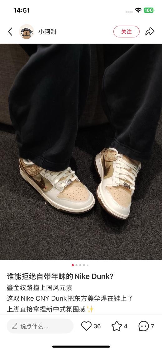 Nk Dunk马年新年限定来啦～全新配色Dunk低帮板鞋 36-46正码 商品图10