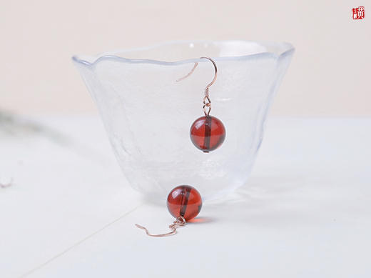 血珀（琥珀）耳坠 商品图2