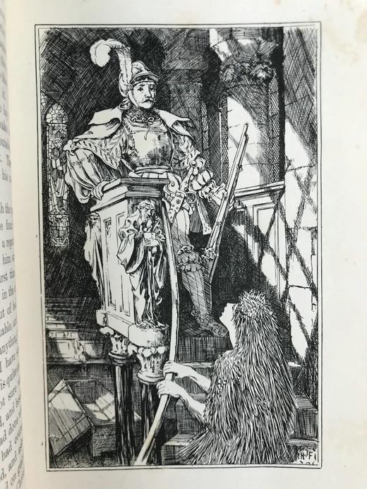 1897年 安德鲁·朗格《粉色童话书》 数十幅精美插图 漆布精装32开 商品图13