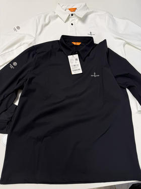 正品比音勒芬 国家队 POLO长袖 原价980，黑色，白色，m-xxl