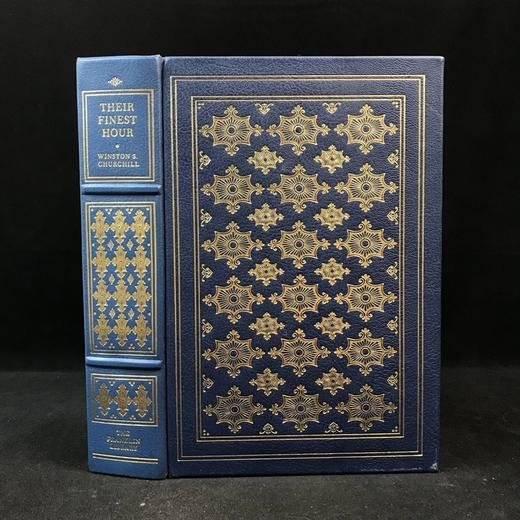限量版！丘吉尔《第二次世界大战：他们最光辉的时刻》 配插图 富兰克林图书馆豪华皮装本 商品图0